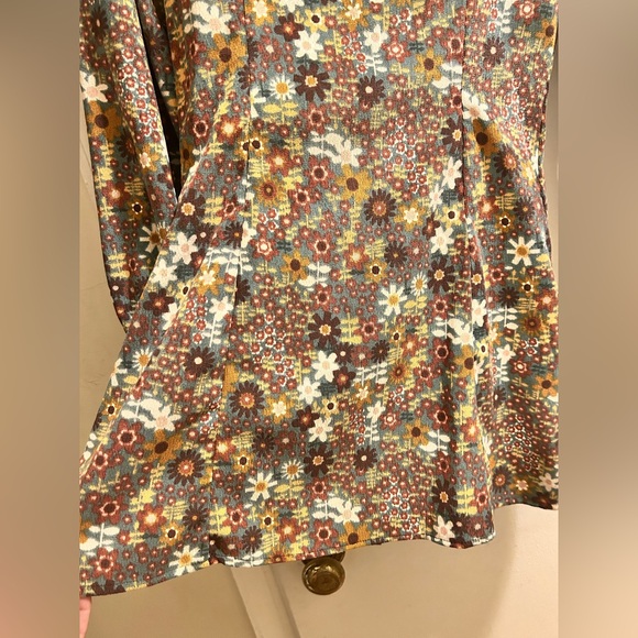 Cider Floral Long Sleeve Dress - Picture 6 of 6